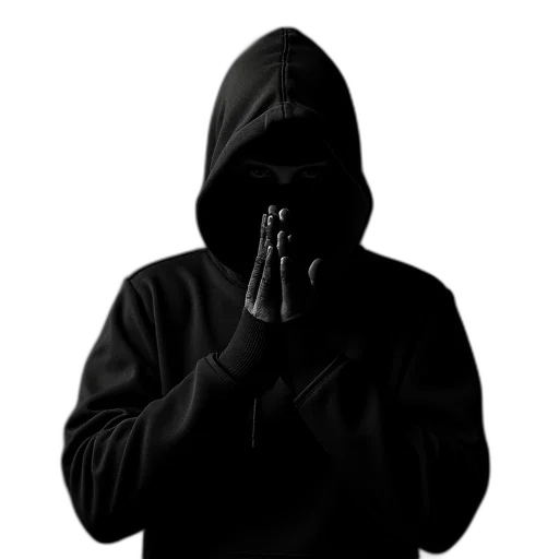 jacket, staff, mask, face transparent PNG cut-out