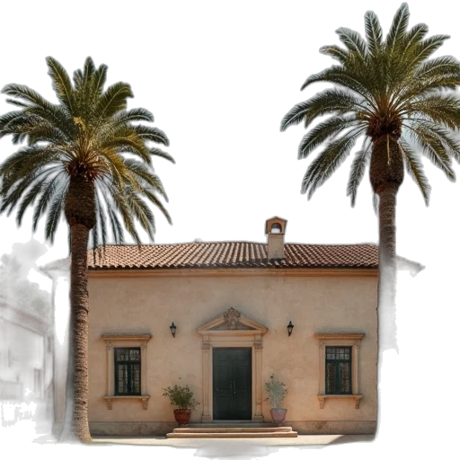 building, photorealistic, 3d render, concept art transparent PNG cut-out