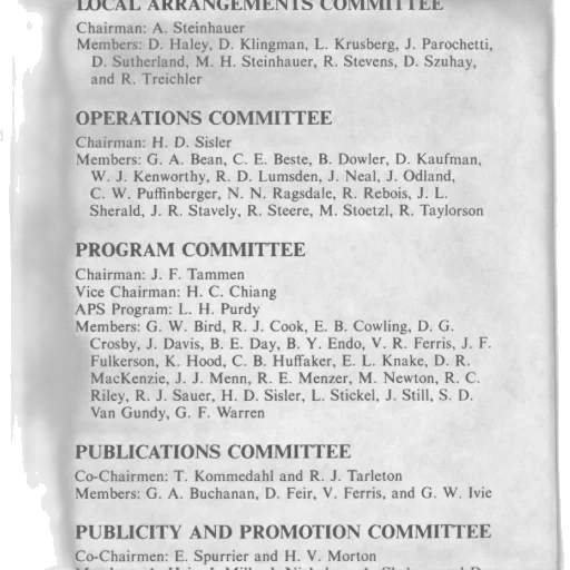 list, committees, their, respective transparent PNG cut-out