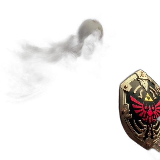 dragon, mask, weapon, sword transparent PNG cut-out