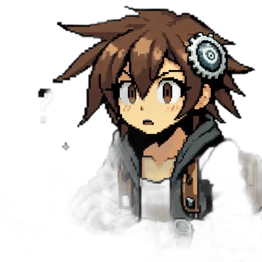 staff, face, robot, jacket transparent PNG cut-out