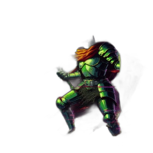 robot, weapon, staff, creature transparent PNG cut-out