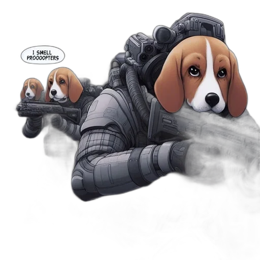weapon, animal, robot, concept art transparent PNG cut-out