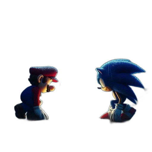 concept art, pixel art, 3d render, comic book art transparent PNG cut-out