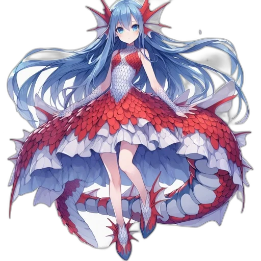 dress, dragon, creature, animal transparent PNG cut-out