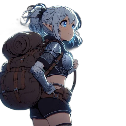 weapon, staff, robot, jacket transparent PNG cut-out