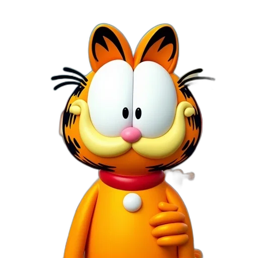 animal, staff, cartoon, 3d render transparent PNG cut-out
