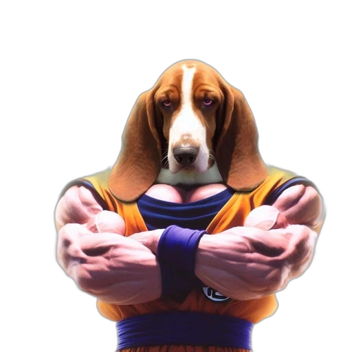 animal, creature, staff, 3d render transparent PNG cut-out