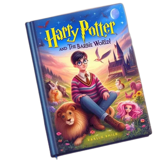 concept art, fantasy art, 3d render, harry transparent PNG cut-out