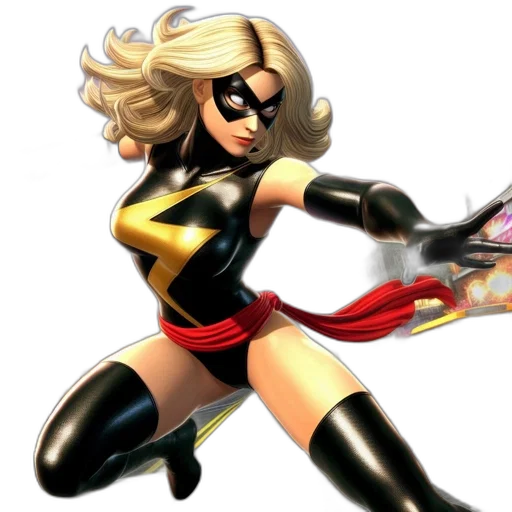 comic book art, concept art, cartoon, female transparent PNG cut-out