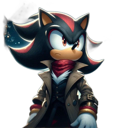 jacket, mask, staff, animal transparent PNG cut-out