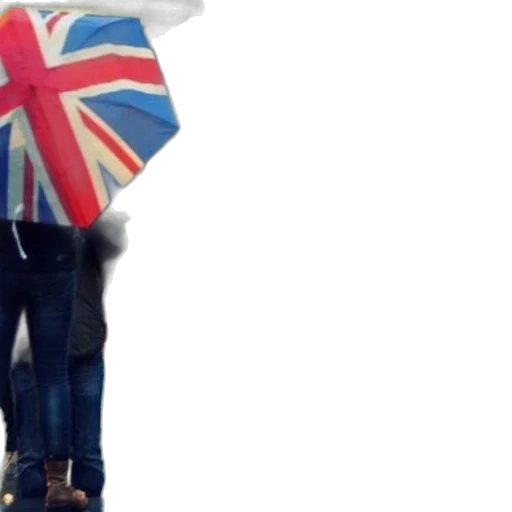 jacket, umbrella, people, walking transparent PNG cut-out