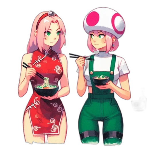food, pixel art, concept art, anime transparent PNG cut-out