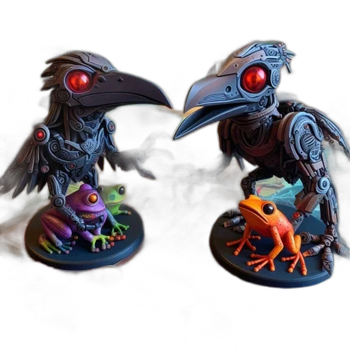 concept art, fantasy art, 3d render, dark transparent PNG cut-out