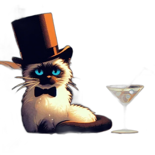 hat, animal, staff, concept art transparent PNG cut-out