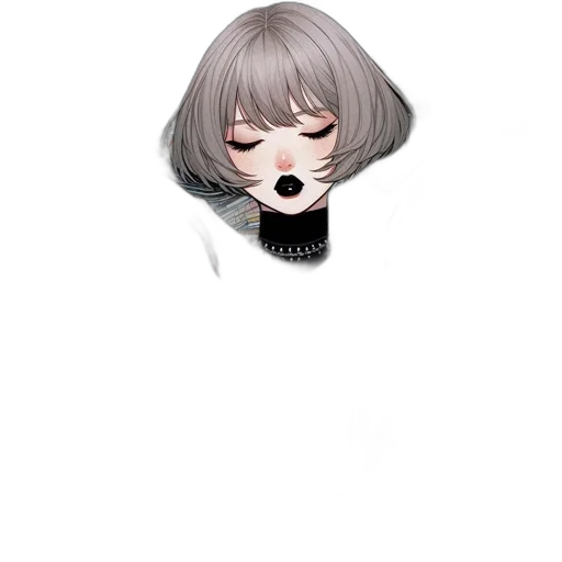 mask, face, hair, creature transparent PNG cut-out