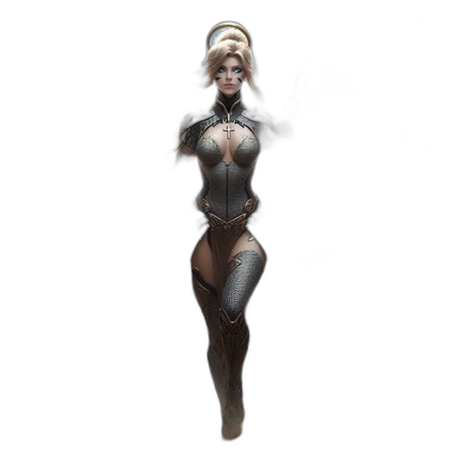 staff, dress, robot, weapon transparent PNG cut-out