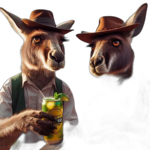 hat, animal, bottle, creature transparent PNG cut-out