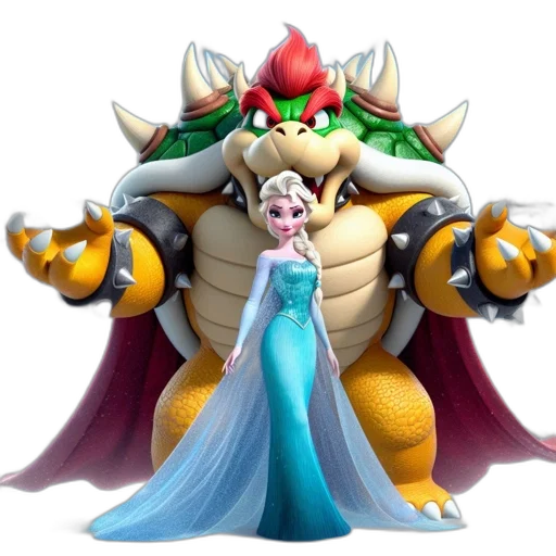 crown, dress, dragon, concept art transparent PNG cut-out