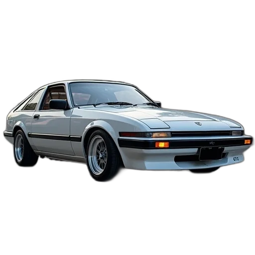 car, photorealistic, concept art, whiteline transparent PNG cut-out
