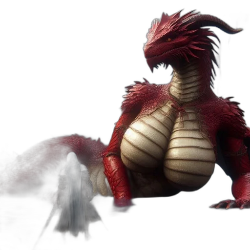 dragon, creature, animal, concept art transparent PNG cut-out