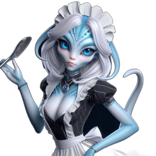 staff, robot, concept art, fantasy art transparent PNG cut-out