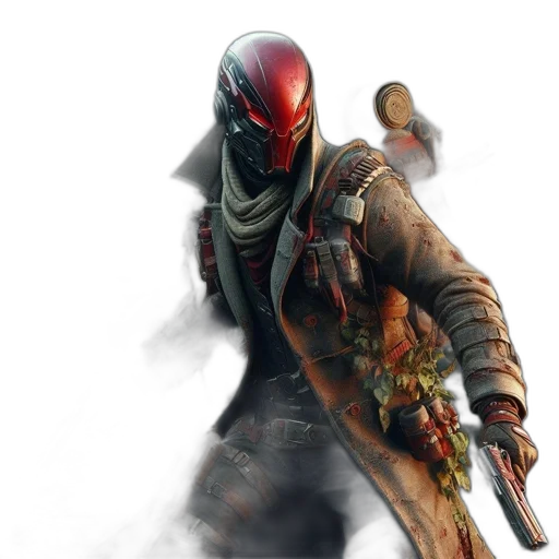 weapon, mask, concept art, fantasy art transparent PNG cut-out