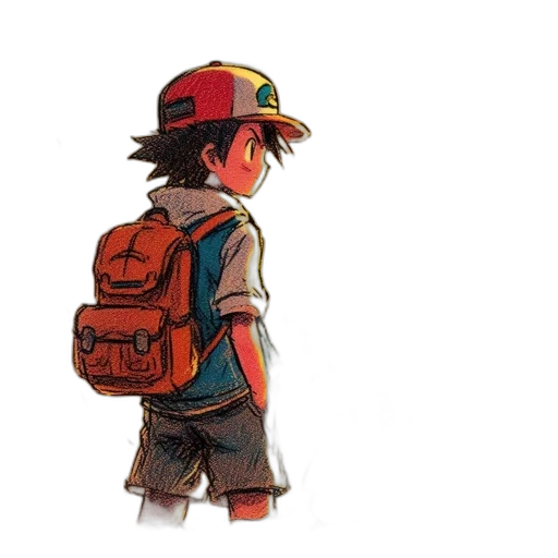 jacket, hat, robot, weapon transparent PNG cut-out