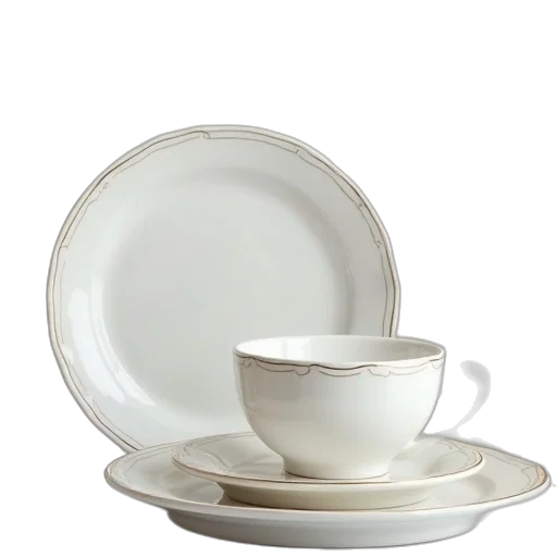 food, 3d render, photorealistic, porcelain transparent PNG cut-out