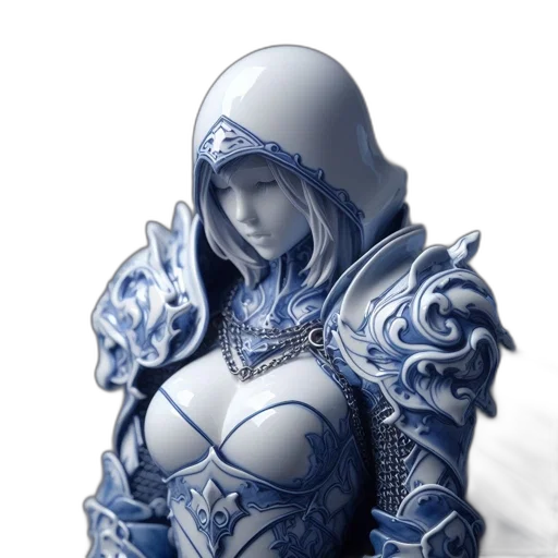 robot, jewelry, dress, sword transparent PNG cut-out