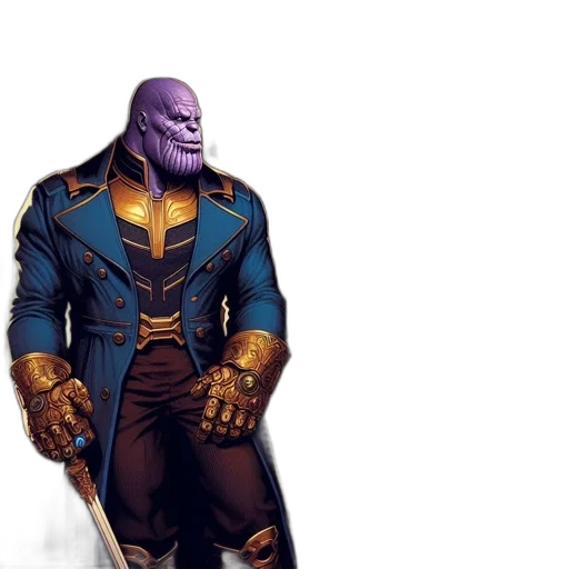 mask, jacket, staff, concept art transparent PNG cut-out