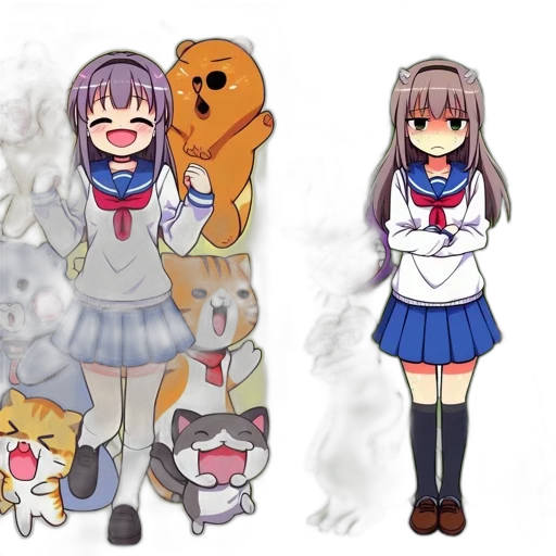 creature, pixel art, anime, concept art transparent PNG cut-out
