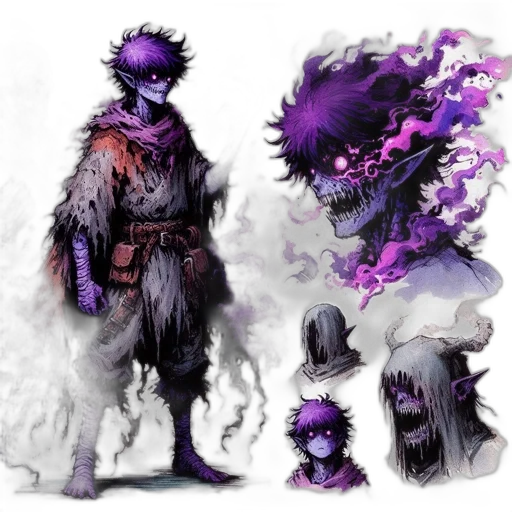 mask, creature, concept art, fantasy art transparent PNG cut-out