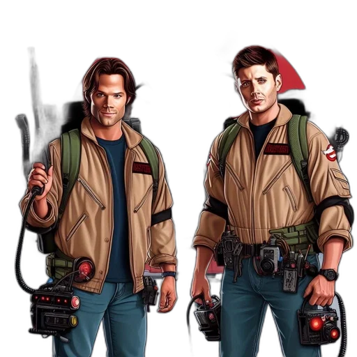 staff, jacket, concept art, comic book art transparent PNG cut-out