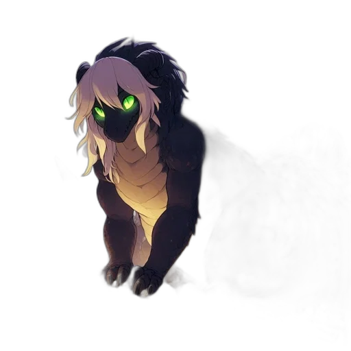 creature, animal, staff, dragon transparent PNG cut-out