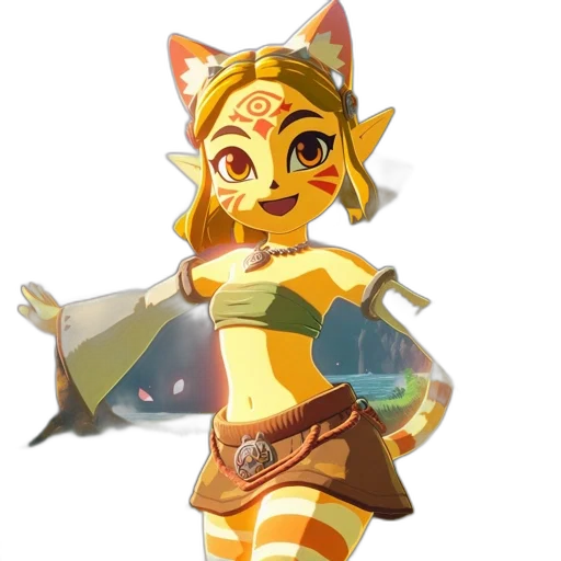 staff, mask, fantasy art, concept art transparent PNG cut-out