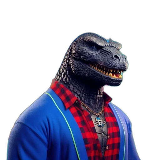 animal, creature, dragon, face transparent PNG cut-out