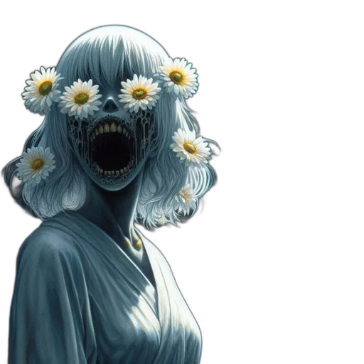 mask, creature, face, dress transparent PNG cut-out