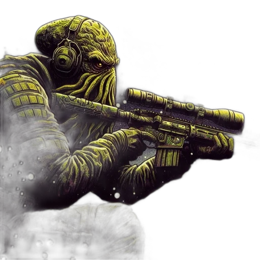 creature, concept art, comic book art, fantasy art transparent PNG cut-out