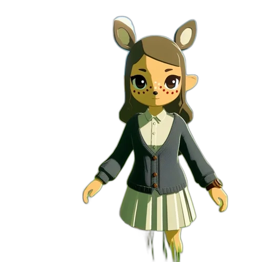 staff, animal, jacket, creature transparent PNG cut-out