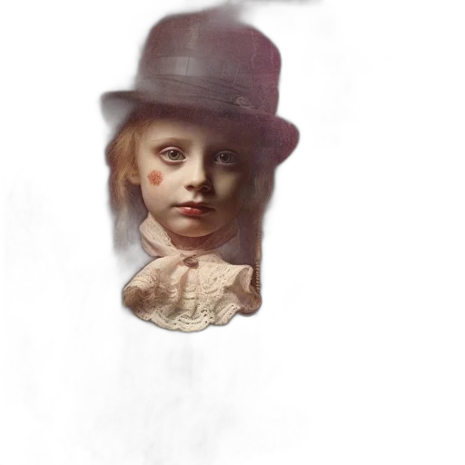 face, hat, mask, bottle transparent PNG cut-out