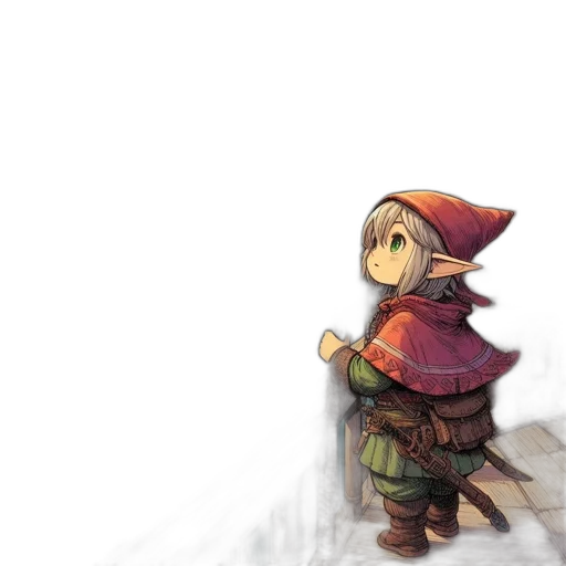 weapon, sword, staff, hat transparent PNG cut-out