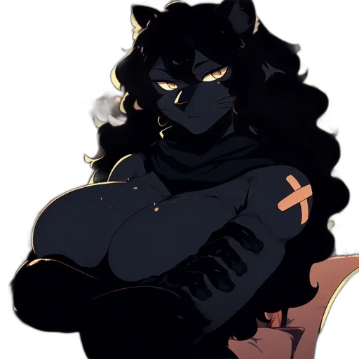 staff, anime, concept art, pixel art transparent PNG cut-out