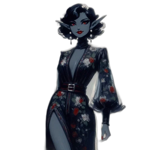 dress, jacket, robot, staff transparent PNG cut-out