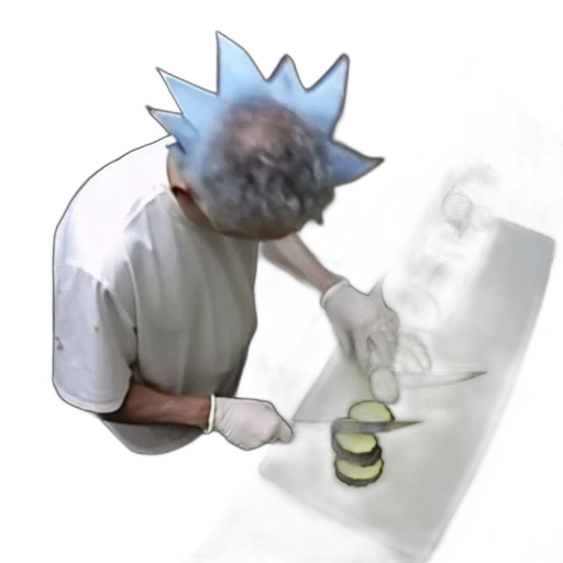 weapon, mask, creature, staff transparent PNG cut-out