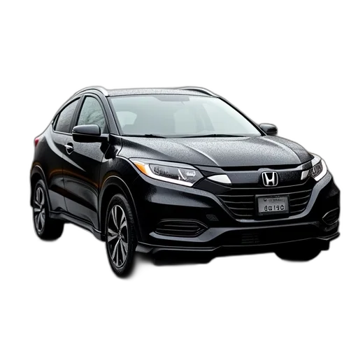 car, black, honda, suv transparent PNG cut-out