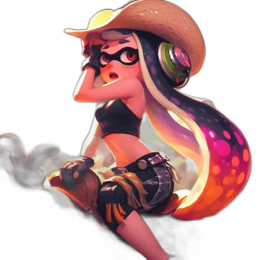 weapon, hat, staff, concept art transparent PNG cut-out