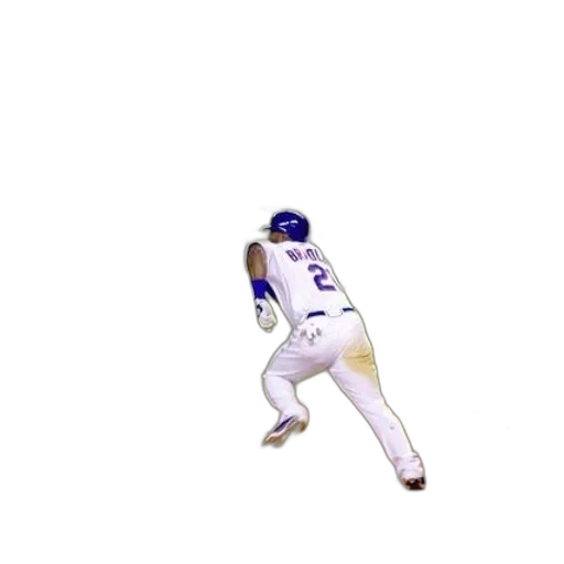 creature, baseball, player, white transparent PNG cut-out