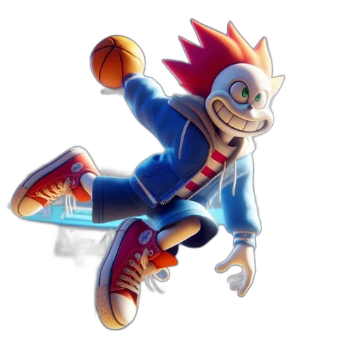 jacket, creature, concept art, 3d render transparent PNG cut-out