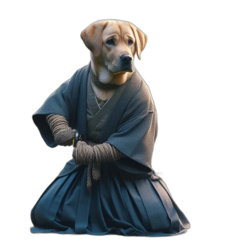 dress, staff, animal, creature transparent PNG cut-out